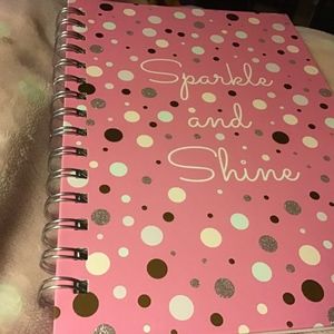 Sparkle and Shine notebook